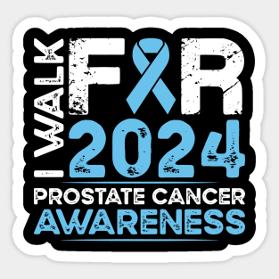 Prostate Cancer Awareness 2024 Walk Sticker